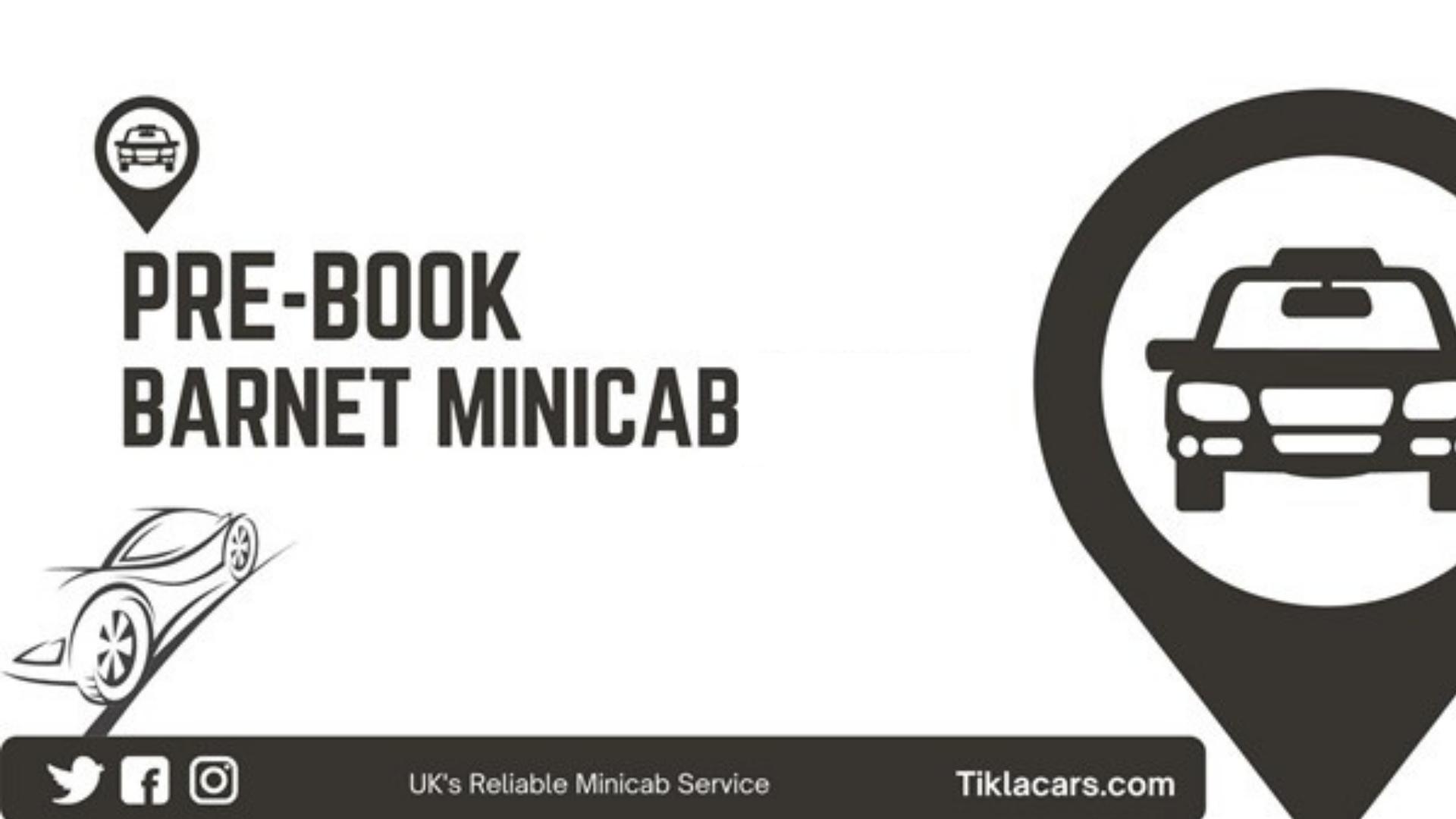 Online Booking Barnet Minicabs